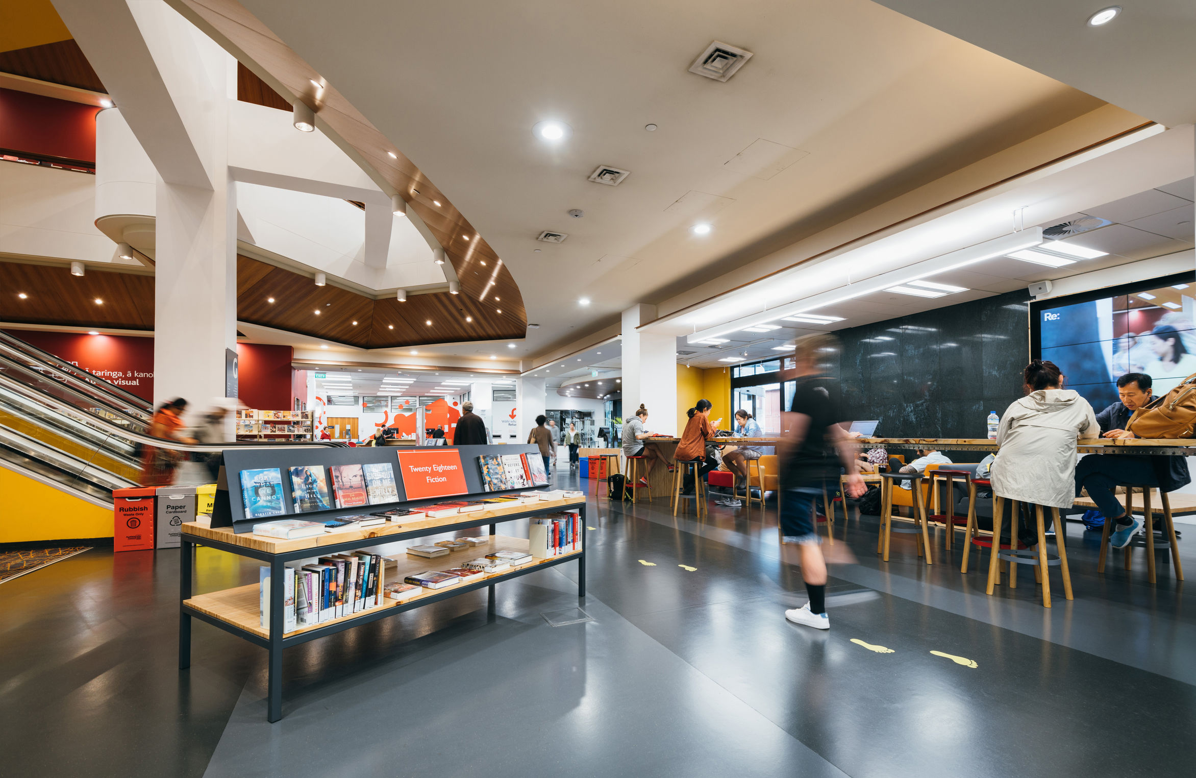 Tāmaki Pātaka Kōrero Auckland Central Library Adaptation Best Awards